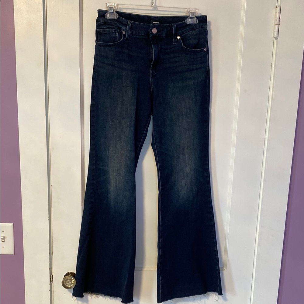 70’s flare mid rise Jeans